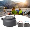 Kettle Outdoor Kettle 0.8L / 1.4L for Camping and Barbecues,
