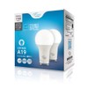 Euri Lighting EA19-11W2050eG-2 2-Pack LED A19 Bulb, Dim, 11W (75W)
