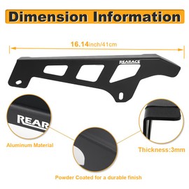 REARACE Motorcycle Chain Guard, Sprocket Chain Cover Guard Protector Fit for Royal Enfield Himalayan 450 2024