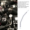 22in Transmission Oil Dipstick Silver Chrome Stainless Steel Tube for