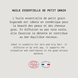 Petit Grain Organic Essential Oil - MY COSMETIK - 30 ml