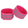 X AUTOHAUX 4pcs Reflective Bands for Arm Cycling Reflective Armbands