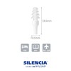 Silencia Air Small 1 Pair with Carrying Case