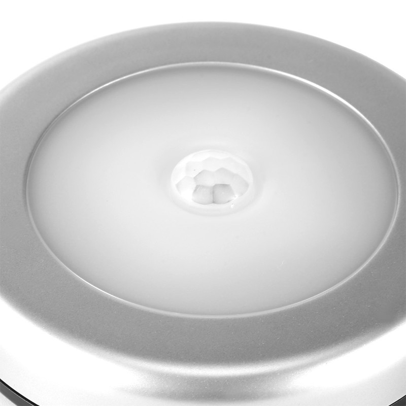 3Pcs Mini Body Induction Lamp Motion Infrared Sensor LED Night