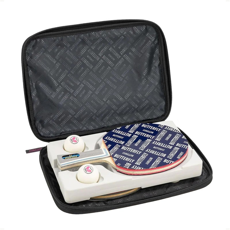 Butterfly 63400 Table Tennis Racket Case, YT Case, Holds 2