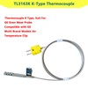 TL3163K K Type Thermocouple Temperature Sensor Probe Stainless Steel k-Type