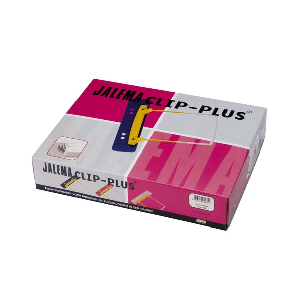 Jalema Clip Plus 5712525 Filing Clips Assorted Colours Pack of