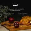 Teakhaus Teak Cutting Board - Rectangle Edge Grain Board With