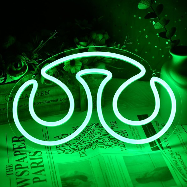 NAIYISI Gaming Scholar Neon Sign for Wall Decor, 12.8" x