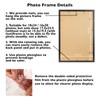JCJMY 18x24 Picture Frame Set of 3 with 16x20 Mat,