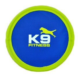 ZEUS K9 Fitness Dog Toys by ZEUS Tough Nylon FlexiFlyer, Soft Dog Frisbee with Tough Nylon Construction (Color May Vary)