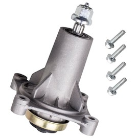Spindle 4 Bolt Replaces For 54" Husqvarna YTH24V54 YTH24V54XLS YTH2454 YTH2454T YTH24K54 YTH25K54 YTH26V54 YTH 24V54 YTH 2454 YTH 2454 T YTH 24K54 YTH 25K54 YTH 26V54 Riding Lawn Mower Yard Tractor