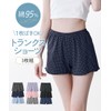 Nissen Women's Trunks, Shorts, Set of 3, Deep Fit, High