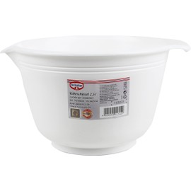 Dr. Oetker Rührschüssel, 2,5 L, Weiß