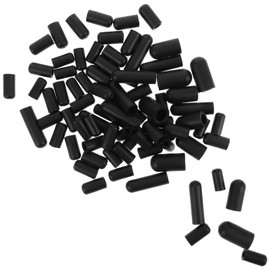 Mobestech 80pcs Rubber Vacuum Cap Set Assorted Sizes for Tube Pipe End Covers Automotive Bolt Caps Covers