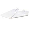 Adulto Romolo Bib with Wash Bag Plain White Pack of