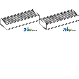D8NN94000N20AB Cabin Air Filter fits Ford TW10 233 234 2600 2600N 2600R 2600V 2610 2610V 333 334 3600 3600N 3600R - Replaces 83916852 - D8NN94000N20AA - 2 Pack