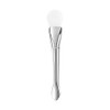 Silicone Face Mask Applicator Brush – Soft Fan-Shaped Spatula for Facial Mask Application, Reusable Skincare Tool for Creams Clay Mud Peel-Off Masks, 14cm Handle, 1 Pack, Easy to Clean