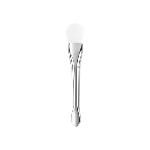 Silicone Face Mask Applicator Brush – Soft Fan-Shaped Spatula for
