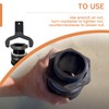 MZCTD Stainless Steel Wrench for Interior Bulkhead Nut Removal, Compatible