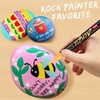 Droaful Acrylic Paint Pens Markers, 72 Pc Dual Tips Waterproof