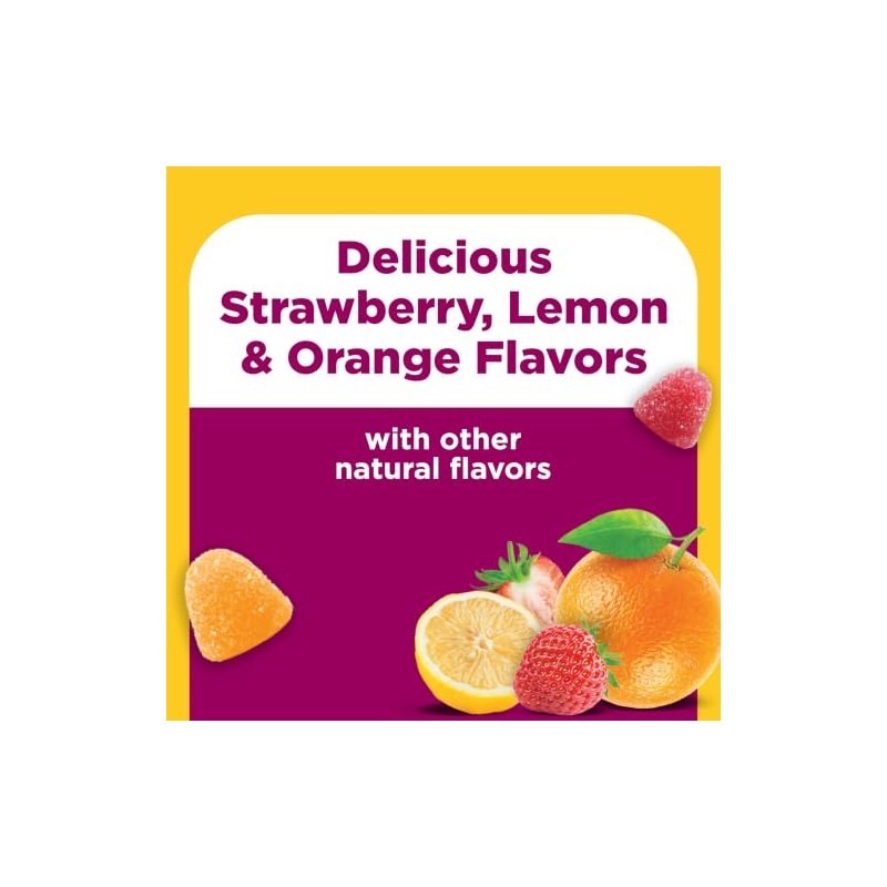 Nature Made Multivitaminas en gomitas para mujer con omega-3, 80