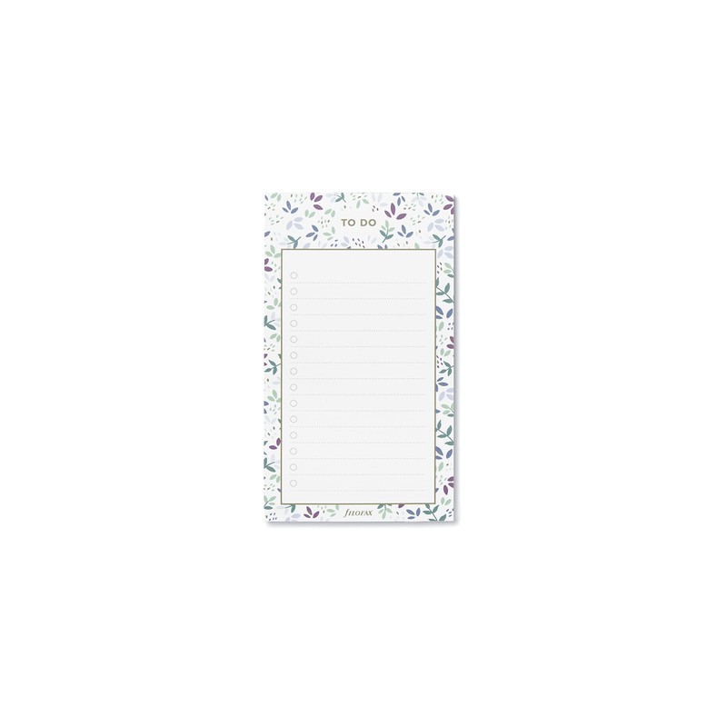 Filofax Personal to Do Notepad - Garden