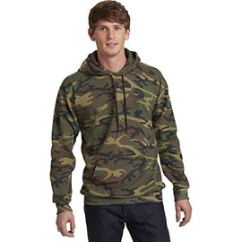 Port & Company Classic Camo Pullover Hooded Sweatshirt PC78HC -Military Cam M