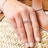 Silpada 'the Little Things' Cubic Zirconia Ring in Sterling Silver,