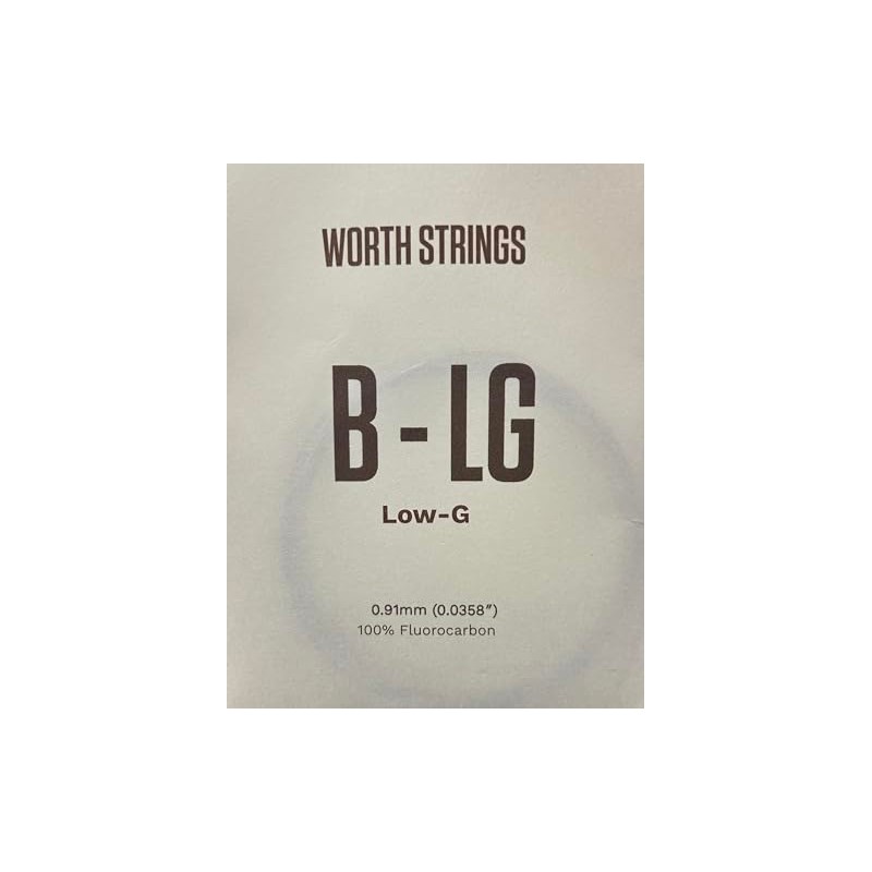[Worth] B – LG Low – G Single String Brown