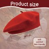 XURJUMI Beret Hats & Berets for Women, Beret, Red Hat,