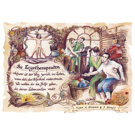 Gift Occupational Therapist Ergotherapeut Ergo Therapy Present Gift Poem