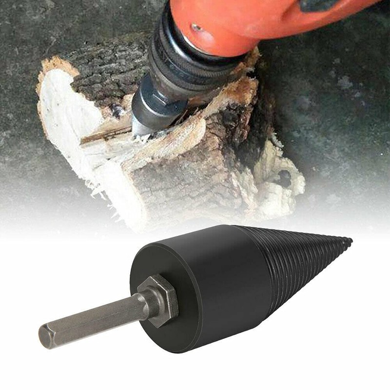 High Speed Twist Firewood Drill Bit Wood Splitter Screw Splitting