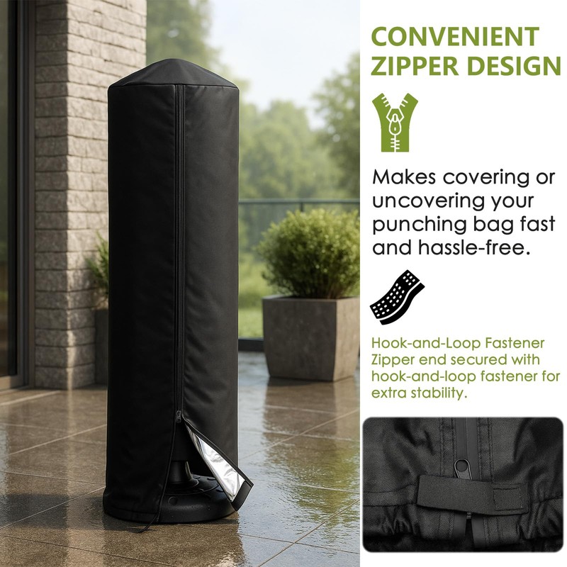 Freestanding Punching Bag Cover, 420D Waterproof Standing Punching Bag Protective