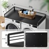 sugitek Washer Dryer Countertop, 27.5" Depth x 54" Width Carbon