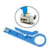 E-outstanding Mini pelacables 3 piezas herramienta de crimpado portátil UTP
