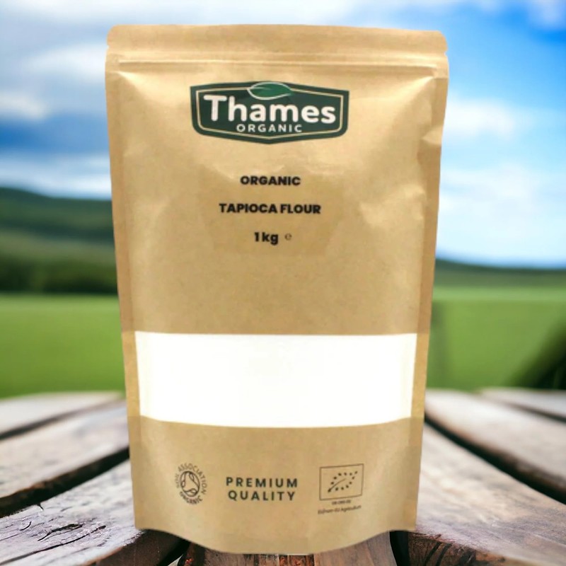 Organic Tapioca Flour - Non-GMO, Raw, Versatile, Vegan, Perfect for