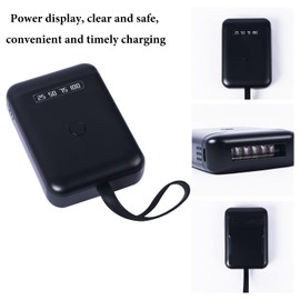 V Light Hair Extensions Kit, Mini V Light Hair Extension Machine With V Light Lamp*1 405nm, Portable Fast Curing Hair Extension UV Glue V Light Wig Extension LED UV Lamp. (Black Machine)