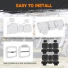 BORDAN UTV Seat Cover for Can Am Defender MAX 2018-2024/MAX