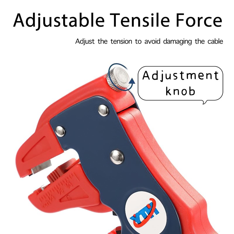 LIUJINCAN Automatic Wire Stripper and Cutter, Self Adjusting Insulation Stripper