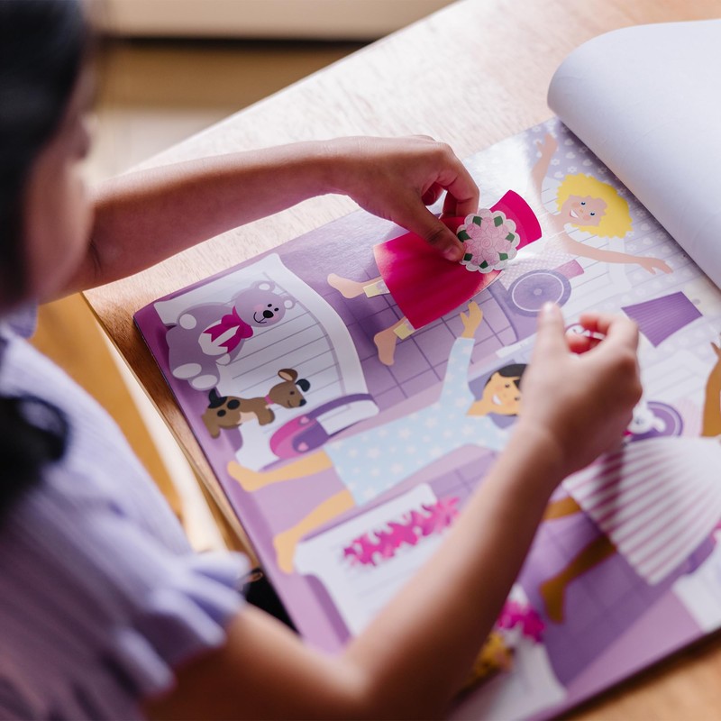 Melissa & Doug Reusable Sticker Pad: Dress-Up - 165+ Reusable