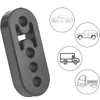 Muffler Hanger Mount, Set of 2, Reinforced 4 Holes, Muffler