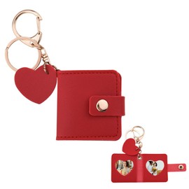 Diy Picture Keyring Gifts for Boyfriend Girlfriend Birthday Christmas Gifts for Husband Wife Photo Keyring Gift for Couples Couple Long Distance Relationship Gifts for Women Men Photo Album Keychain