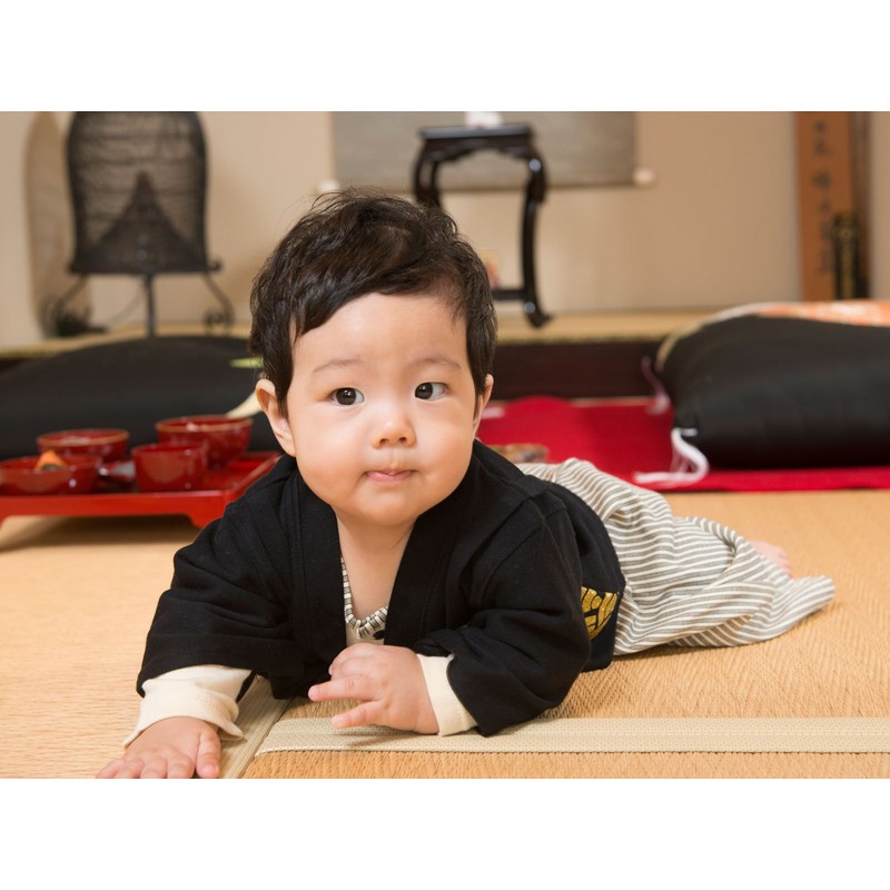 Fun Hakama Romper for Boys and Babies, Kimono, Kimono, With