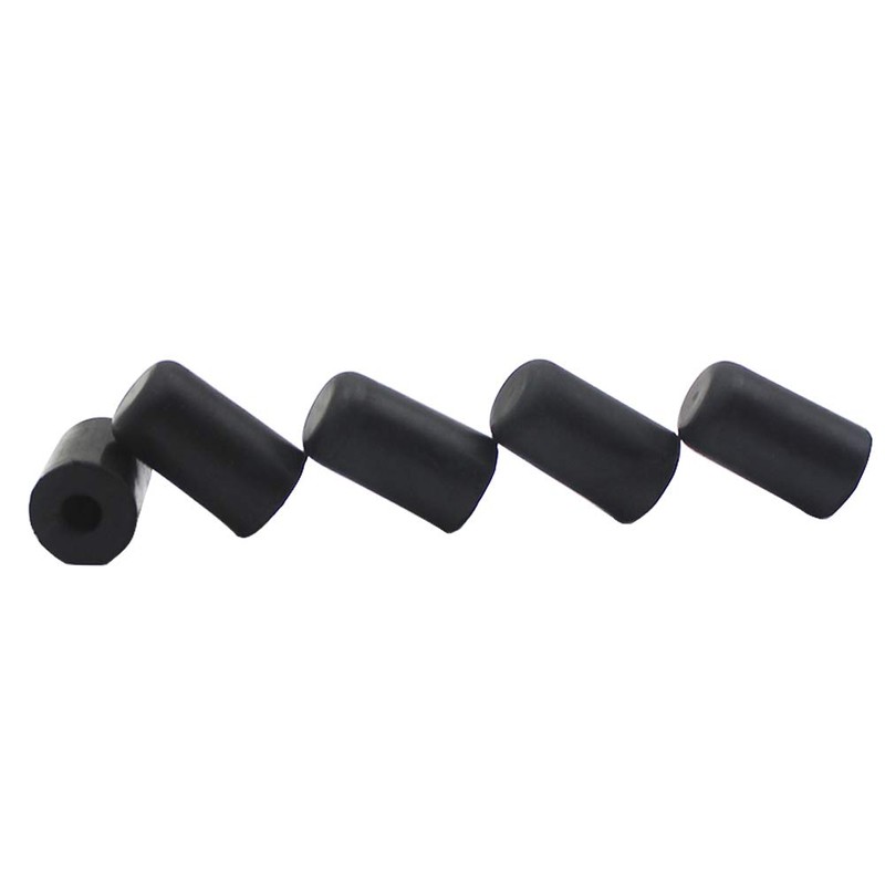 Cello Endpin Protector,5Pcs Portable Black Cello Rubber Endpin Tip Protector