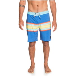 Quiksilver Bañador estándar Highline Six Channel 19 para Hombre, Color Azul nebulas, 31, Azul, (Nebulas Blue), 31