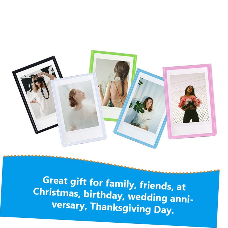 MAGICLULU 10pcs Magnetic Picture Frames for Refrigerator Versatile Photo Sleeves