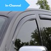 KPY Window Visor Compatible with Dodge Dakota Crew Cab 2000-2004,