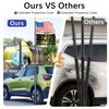 IOEN 20FT Telescoping Flag Pole Kit with Tire Mount &