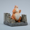 MMOS X JXK Catzilla Statue for Home Decor, Meowzilla Statue